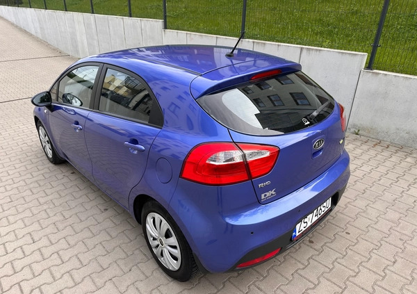 Kia Rio cena 23900 przebieg: 150000, rok produkcji 2012 z Szczecin małe 106